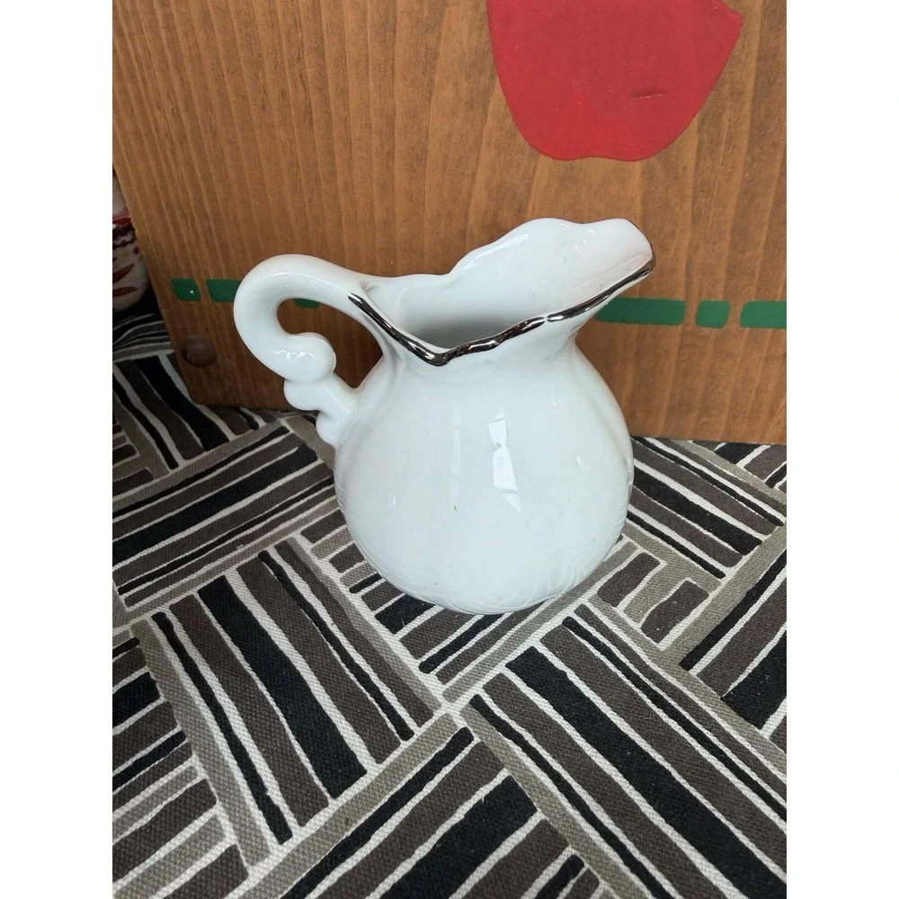 Vintage Treasure Masters Silver AnniversaryCreamer Romance Rose Collection Japan
